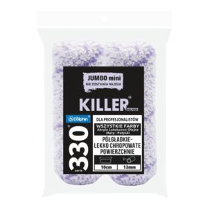 bluedolphin330 wałek jumbo mini killer 10cm / włos 13mm x2