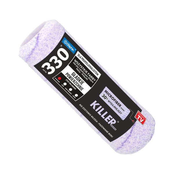 bluedolphin330 wałek malarski killer 18cm / włos 13mm bluedolphin330 wałek malarski killer 18cm / włos 13mm