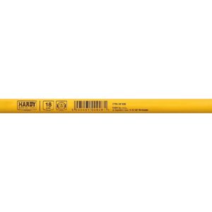 hardy ołówek 18 cm, żółty