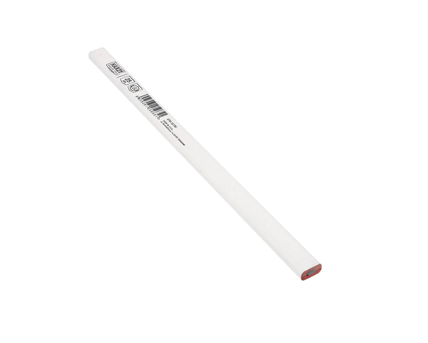 hardy ołówek 25 cm, biały hardy ołówek 25 cm, biały