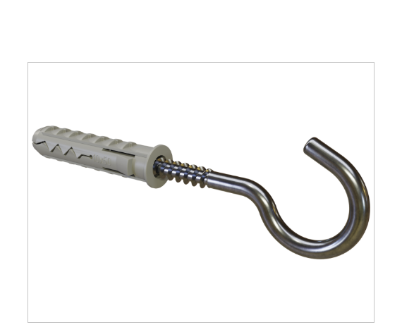 stalco kołek rozporowy z hakiem sufitowym khs koszulka: ⌀6x30mm, hak: ⌀4x30mm khs 6 (op. 100 szt.) stalco kołek rozporowy z hakiem sufitowym khs koszulka: ⌀6x30mm, hak: ⌀4x30mm khs 6 (op. 100 szt.)
