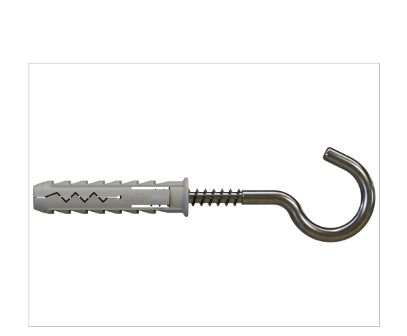 stalco kołek rozporowy z hakiem sufitowym khs koszulka: ⌀6x30mm, hak: ⌀4x30mm khs 6 (op. 100 szt.) stalco kołek rozporowy z hakiem sufitowym khs koszulka: ⌀6x30mm, hak: ⌀4x30mm khs 6 (op. 100 szt.)